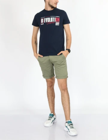 Tricou Milano Bulls, bleumarin Albastru