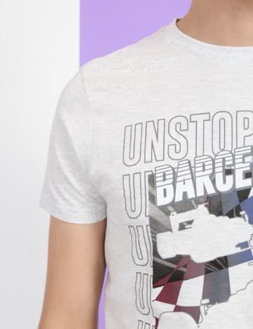 Tricou Milano Bulls, gri