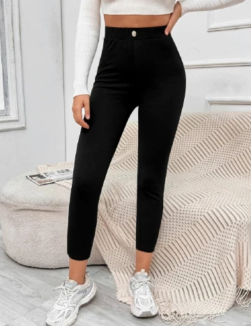 Pantaloni SHEIN, negru