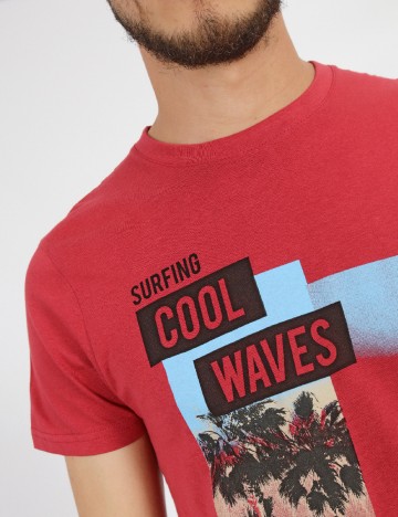 Tricou Milano Bulls, rosu