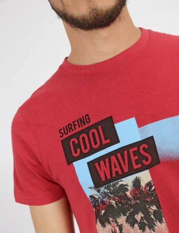 Tricou Milano Bulls, rosu