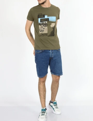 Tricou Milano Bulls, verde Verde