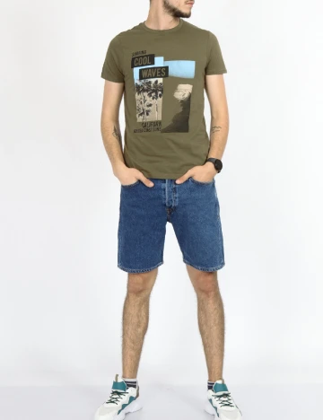 Tricou Milano Bulls, verde Verde