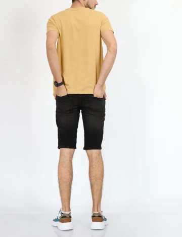Tricou Milano Bulls, mustar Galben