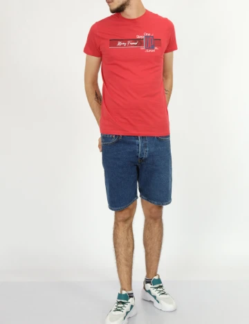 Tricou Milano Bulls, rosu