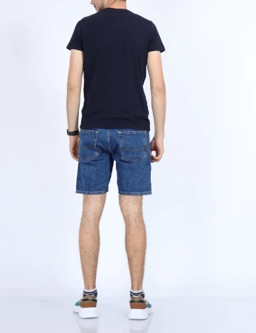 Tricou Milano Bulls, bleumarin Albastru