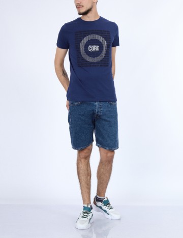 Tricou Milano Bulls, bleumarin