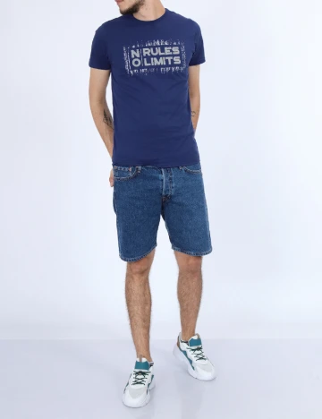 Tricou Milano Bulls, albastru