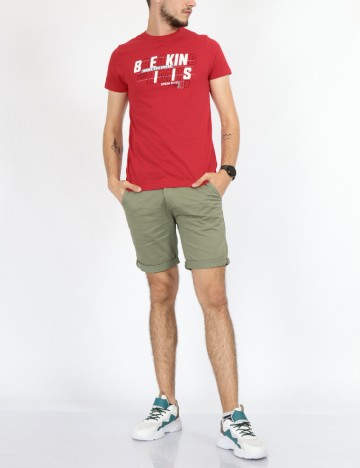 Tricou Milano Bulls, rosu