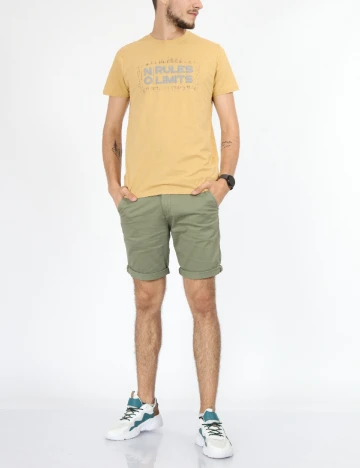 Tricou Milano Bulls, galben Galben