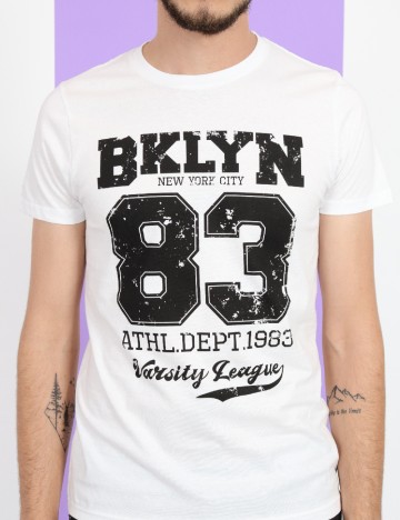 Tricou Milano Bulls, alb