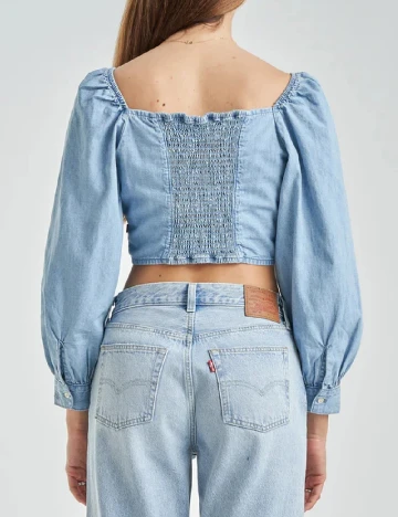 Top Levi S, bleu Albastru