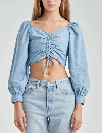 Top Levi S, bleu Albastru