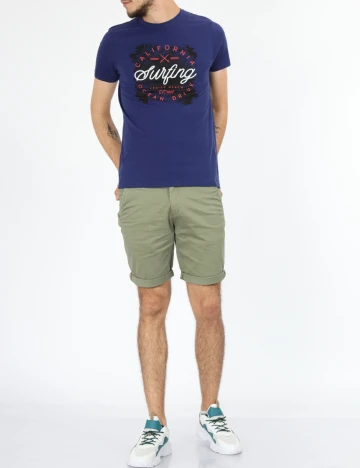 Tricou Milano Bulls, albastru