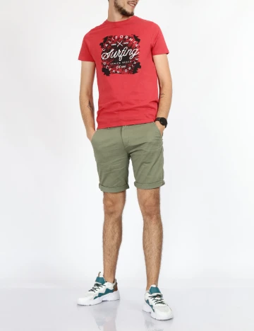 Tricou Milano Bulls, rosu