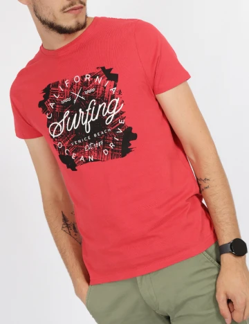 Tricou Milano Bulls, rosu