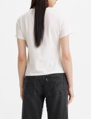 Tricou Levi S, ecru
