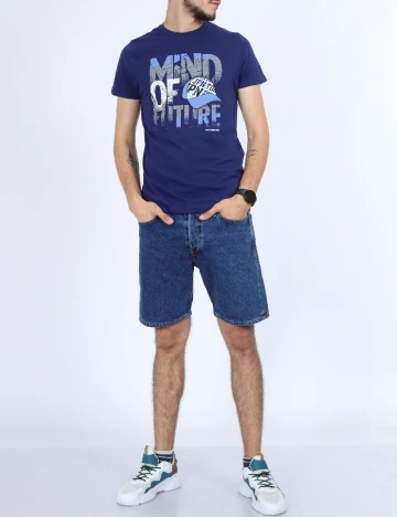 Tricou Milano Bulls, albastru