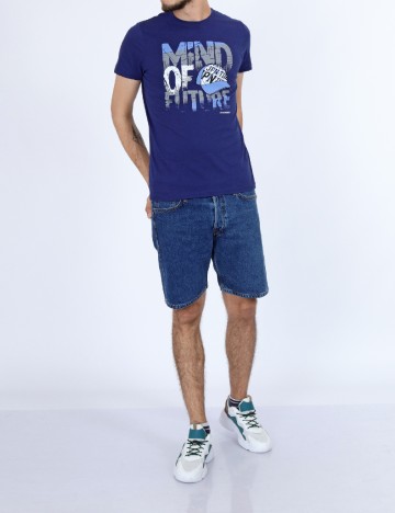 Tricou Milano Bulls, albastru