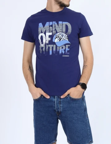 Tricou Milano Bulls, albastru