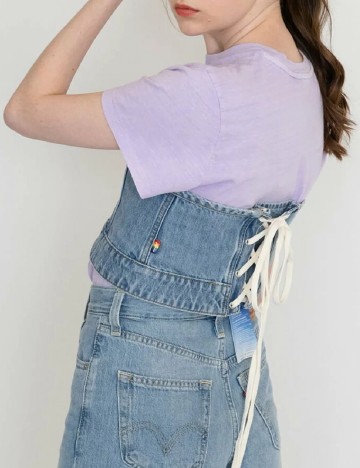 Corset Levi S, albastru
