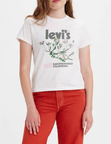 
						Tricou Levi S, alb