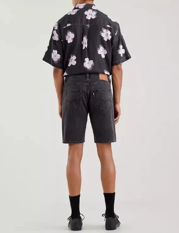 Pantaloni scurti Levi S, gri inchis