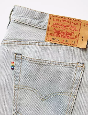 Blugi Levi S, bleu