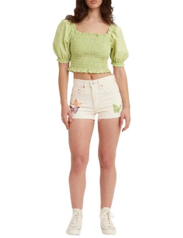 Pantaloni scurti Levi S, crem