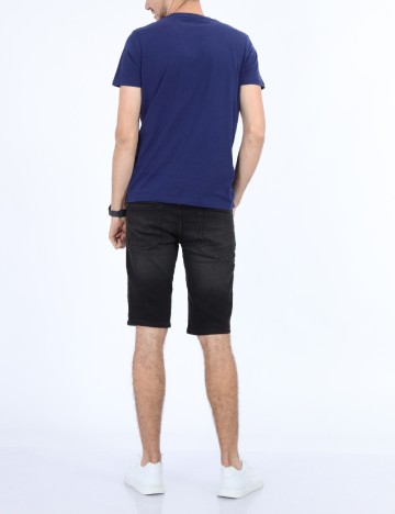 Tricou Milano Bulls, bleumarin