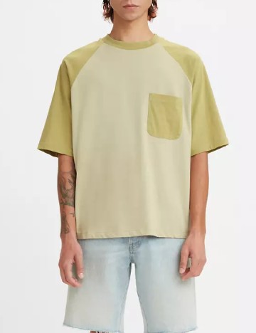 
						Tricou Oversize Levi S, verde