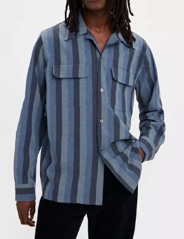 Camasa Levi S, bleumarin Albastru