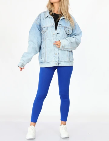 Jacheta Oversize Levi S, bleu Albastru