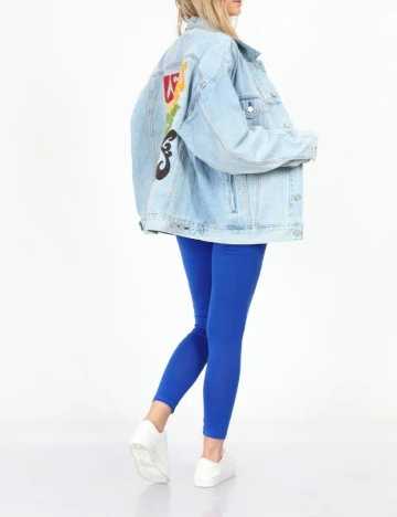 Jacheta Oversize Levi S, bleu Albastru