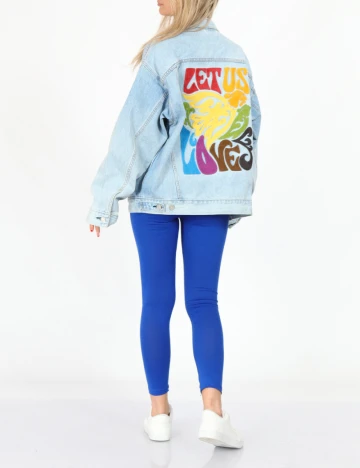 Jacheta Oversize Levi S, bleu Albastru