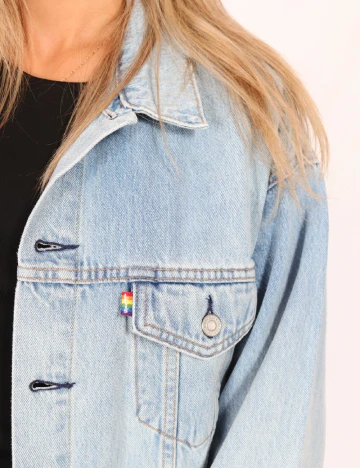 Jacheta Oversize Levi S, bleu Albastru