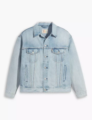Jacheta Oversize Levi S, bleu Albastru