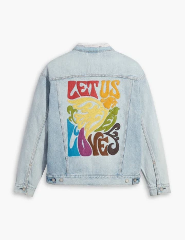 Jacheta Oversize Levi S, bleu Albastru