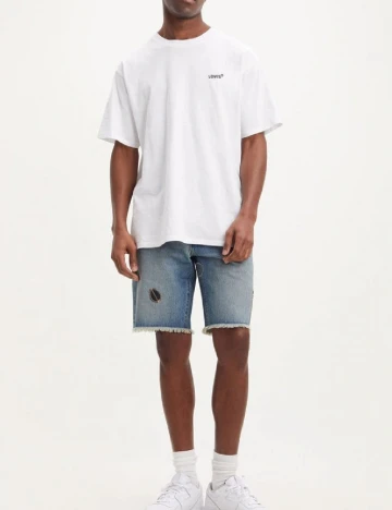 Pantaloni scurti Levi S, albastru