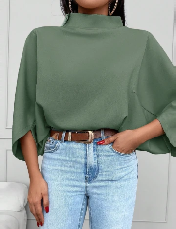 Bluza SHEIN, verde Verde