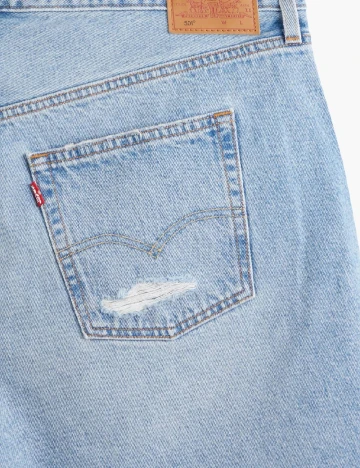 Pantaloni scurti Levi S Plus Size, albastru