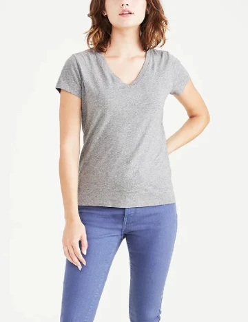 Tricou DOCKERS, gri