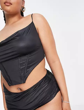 Top ASOS Curve, negru