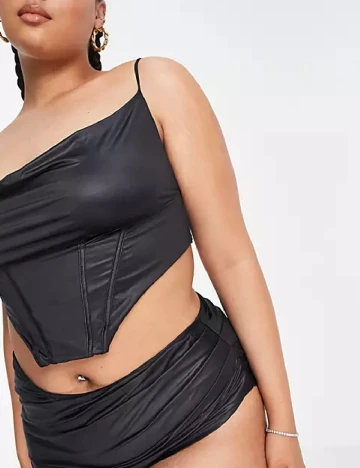 Top ASOS Curve, negru