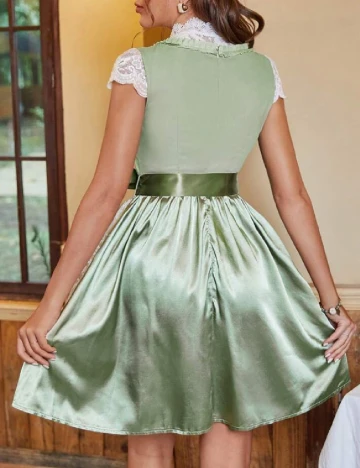 Rochie scurta SHEIN, verde