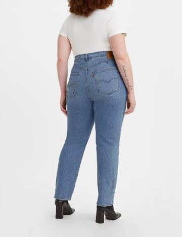 Blugi Levi S Plus Size, albastru