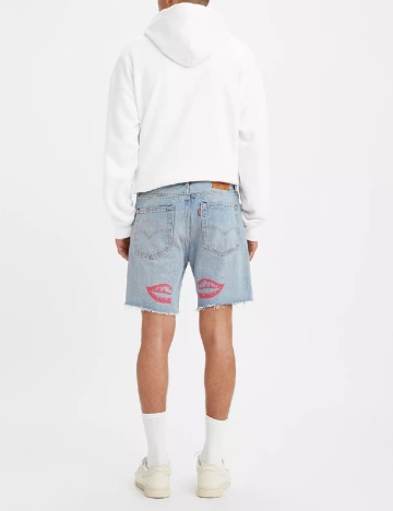 Pantaloni scurti Levi S, albastru