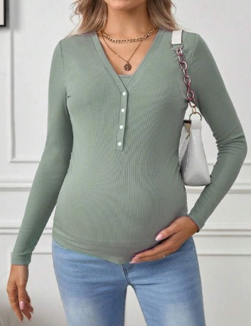 
						Bluza SHEIN Maternity, verde