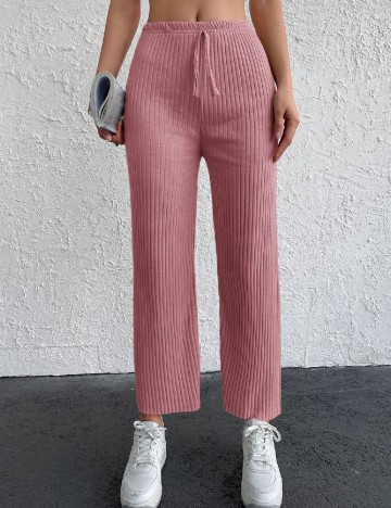 
						Pantaloni SHEIN, roz pudra