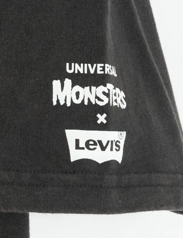 Tricou Levi S, gri inchis